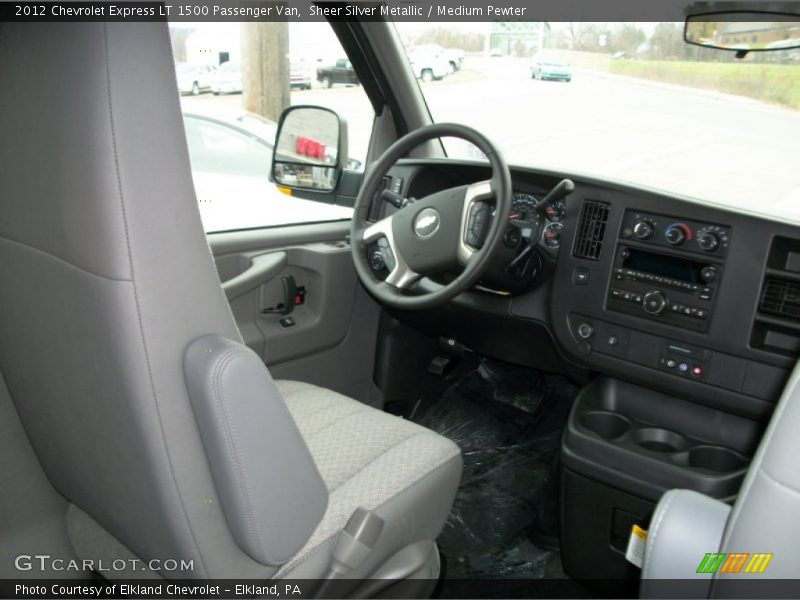 Sheer Silver Metallic / Medium Pewter 2012 Chevrolet Express LT 1500 Passenger Van