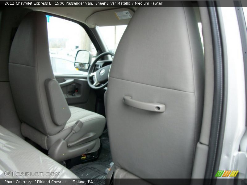 Sheer Silver Metallic / Medium Pewter 2012 Chevrolet Express LT 1500 Passenger Van