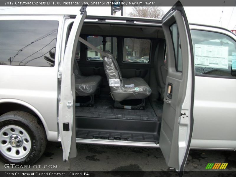 Sheer Silver Metallic / Medium Pewter 2012 Chevrolet Express LT 1500 Passenger Van