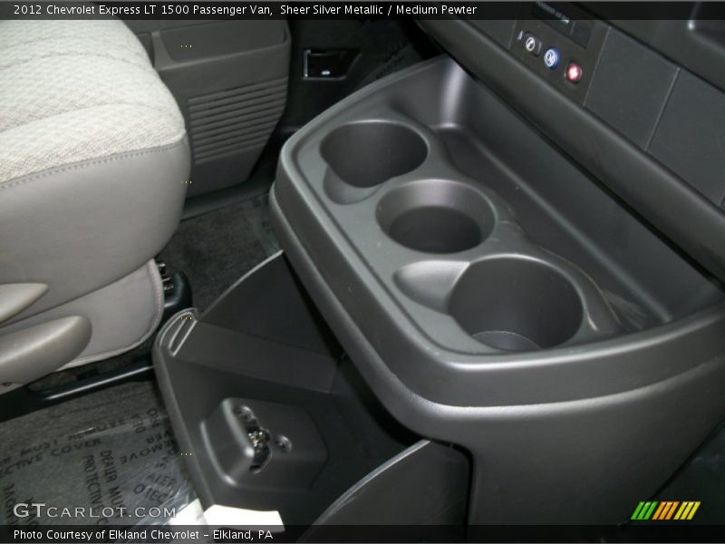 Sheer Silver Metallic / Medium Pewter 2012 Chevrolet Express LT 1500 Passenger Van