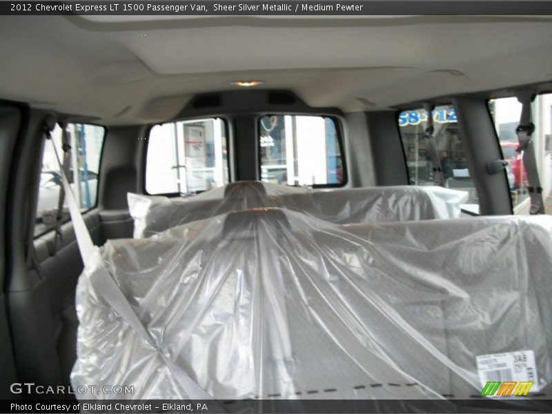 Sheer Silver Metallic / Medium Pewter 2012 Chevrolet Express LT 1500 Passenger Van