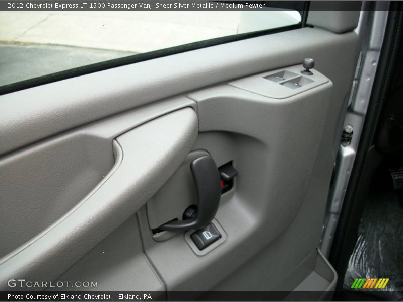 Sheer Silver Metallic / Medium Pewter 2012 Chevrolet Express LT 1500 Passenger Van