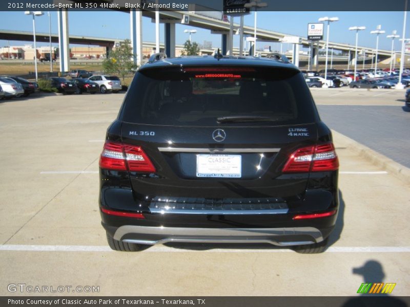 Black / Almond Beige 2012 Mercedes-Benz ML 350 4Matic