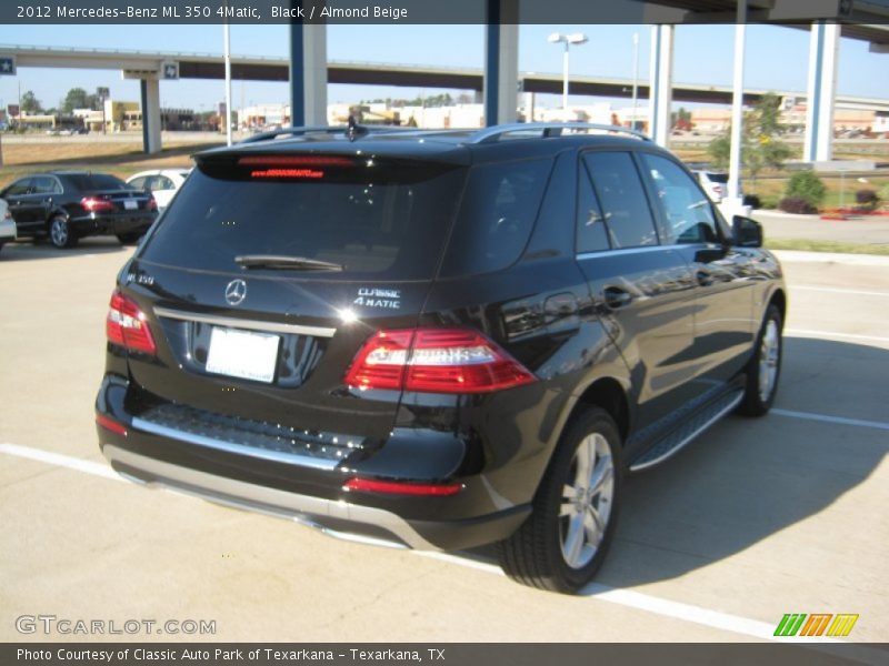 Black / Almond Beige 2012 Mercedes-Benz ML 350 4Matic