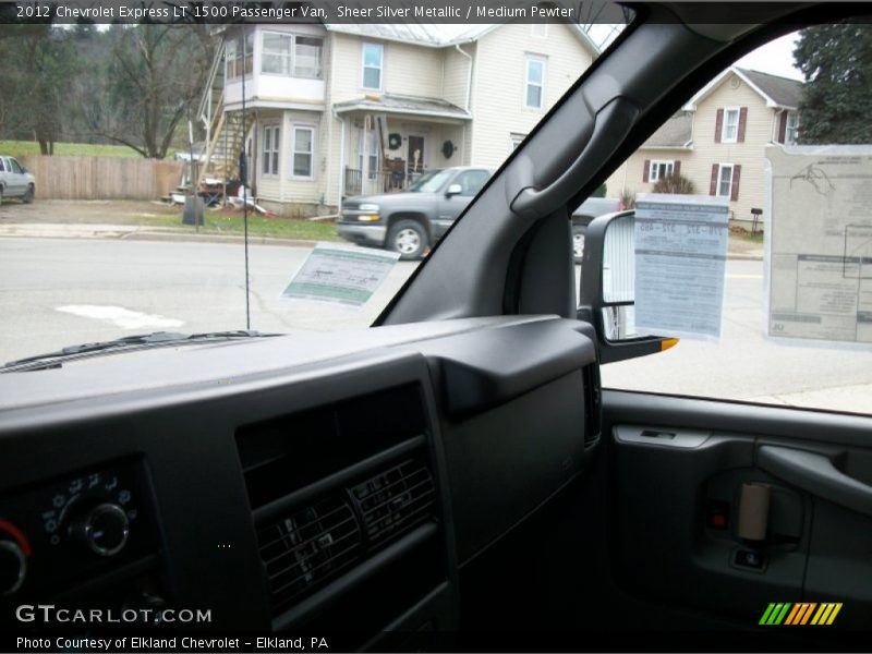 Sheer Silver Metallic / Medium Pewter 2012 Chevrolet Express LT 1500 Passenger Van