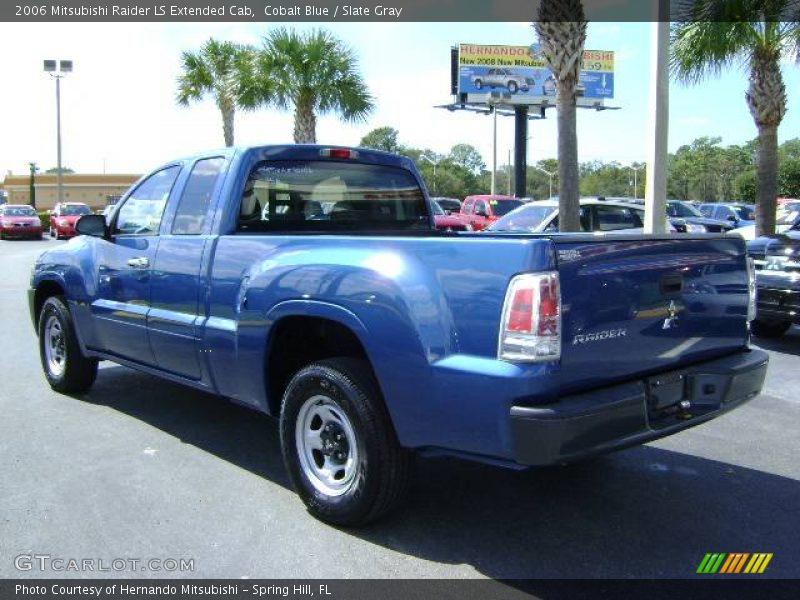 Cobalt Blue / Slate Gray 2006 Mitsubishi Raider LS Extended Cab