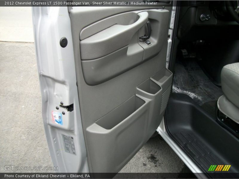 Sheer Silver Metallic / Medium Pewter 2012 Chevrolet Express LT 1500 Passenger Van