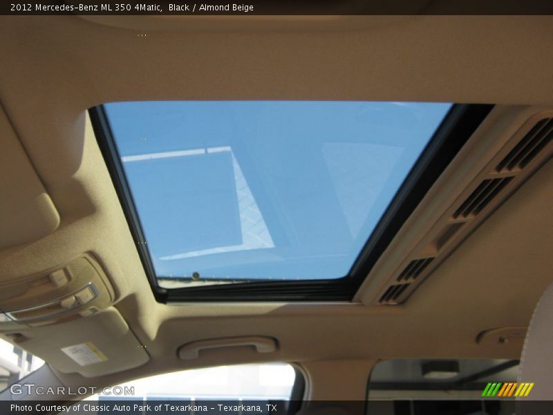 Black / Almond Beige 2012 Mercedes-Benz ML 350 4Matic