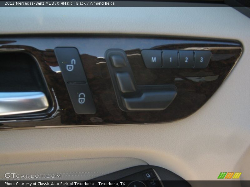 Black / Almond Beige 2012 Mercedes-Benz ML 350 4Matic