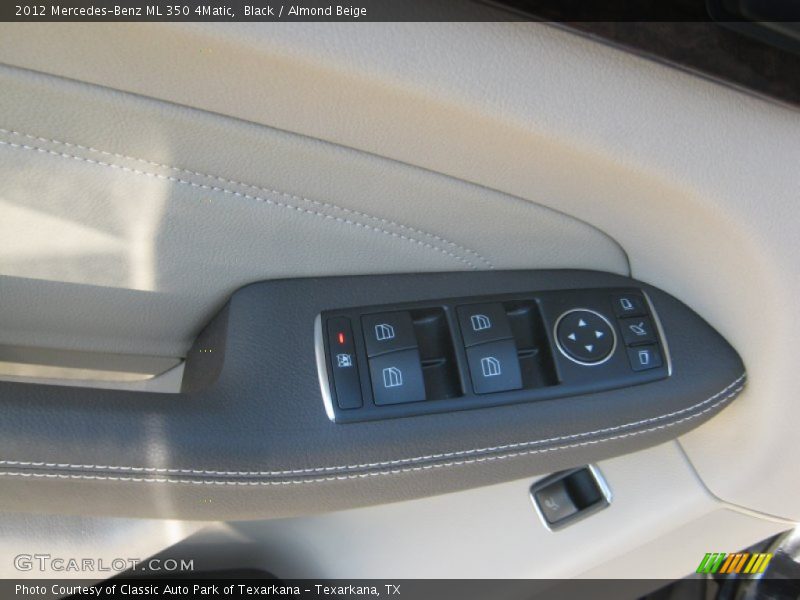 Black / Almond Beige 2012 Mercedes-Benz ML 350 4Matic