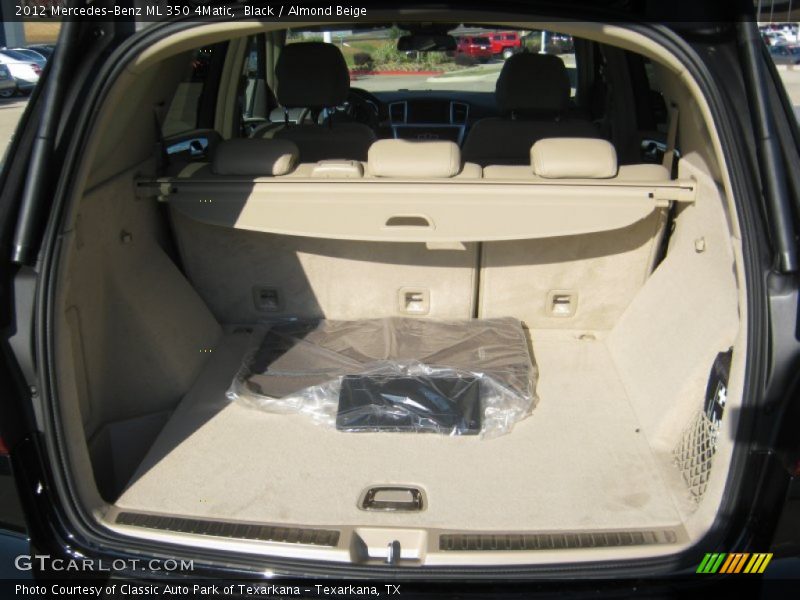 Black / Almond Beige 2012 Mercedes-Benz ML 350 4Matic
