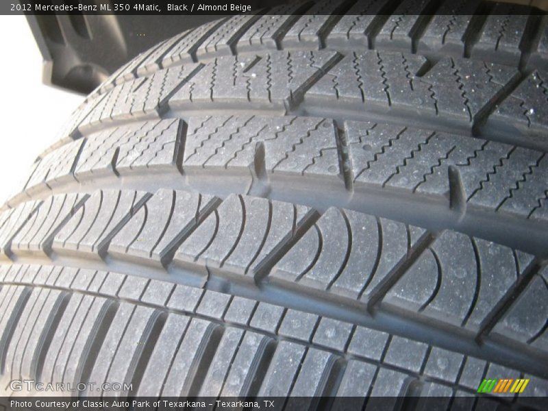 Black / Almond Beige 2012 Mercedes-Benz ML 350 4Matic