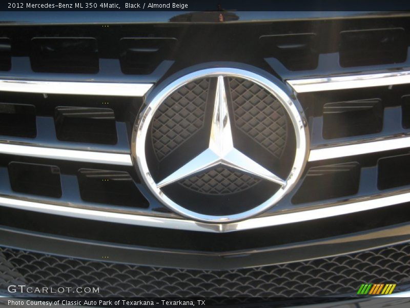 Black / Almond Beige 2012 Mercedes-Benz ML 350 4Matic