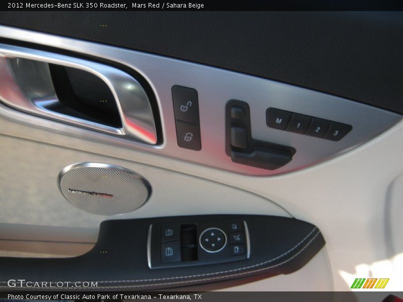 Mars Red / Sahara Beige 2012 Mercedes-Benz SLK 350 Roadster
