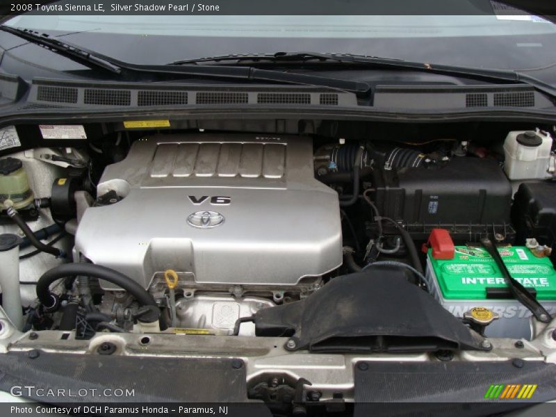 Silver Shadow Pearl / Stone 2008 Toyota Sienna LE