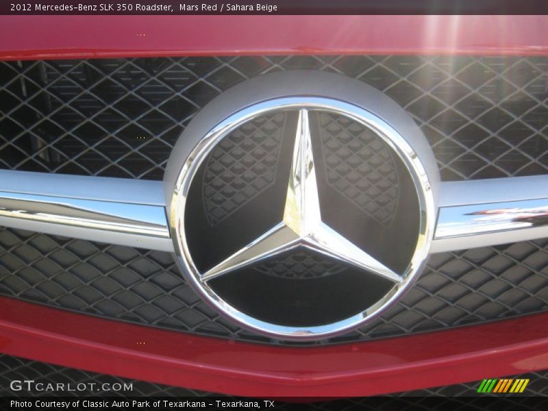 Mars Red / Sahara Beige 2012 Mercedes-Benz SLK 350 Roadster
