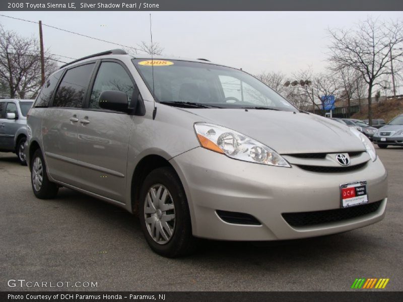 Silver Shadow Pearl / Stone 2008 Toyota Sienna LE