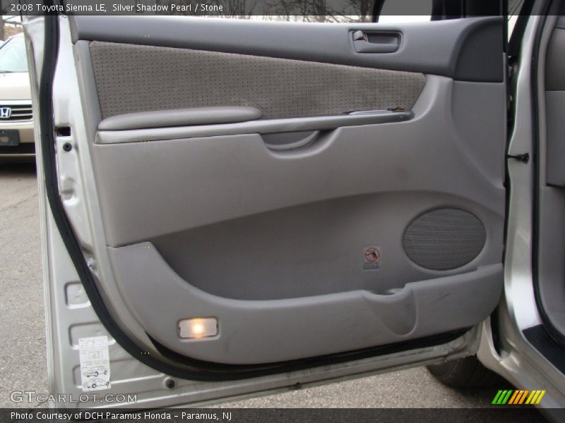Silver Shadow Pearl / Stone 2008 Toyota Sienna LE