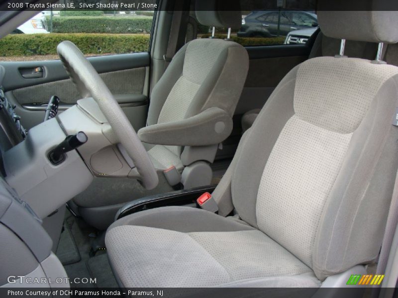 Silver Shadow Pearl / Stone 2008 Toyota Sienna LE