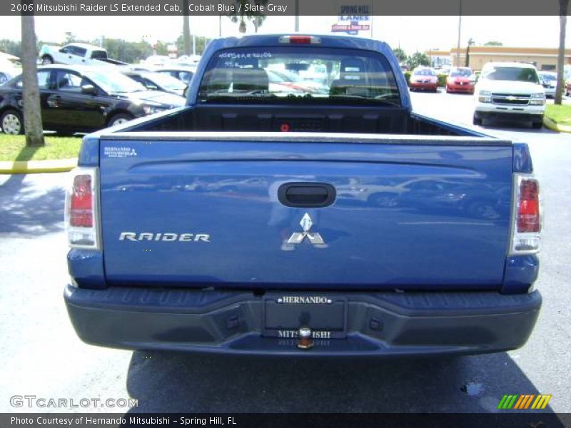 Cobalt Blue / Slate Gray 2006 Mitsubishi Raider LS Extended Cab