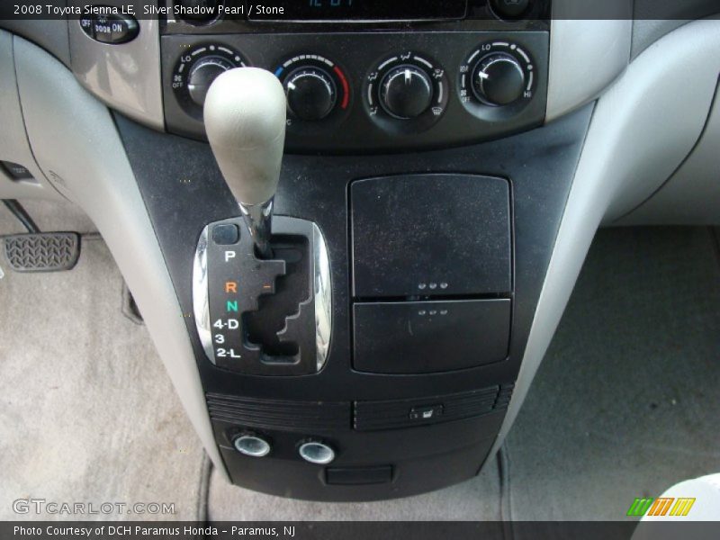 Silver Shadow Pearl / Stone 2008 Toyota Sienna LE