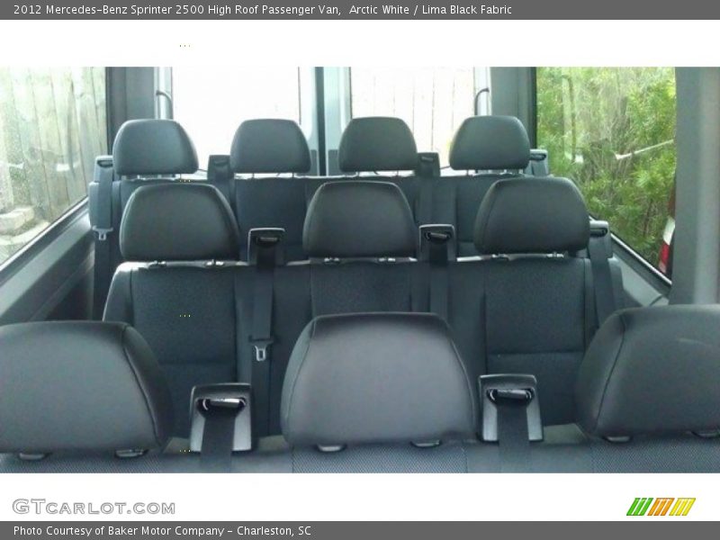 Arctic White / Lima Black Fabric 2012 Mercedes-Benz Sprinter 2500 High Roof Passenger Van