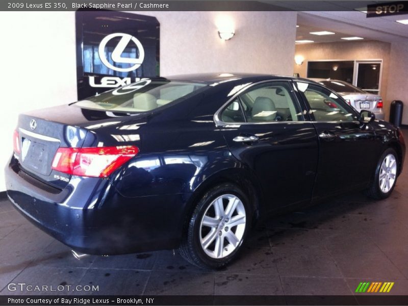 Black Sapphire Pearl / Cashmere 2009 Lexus ES 350