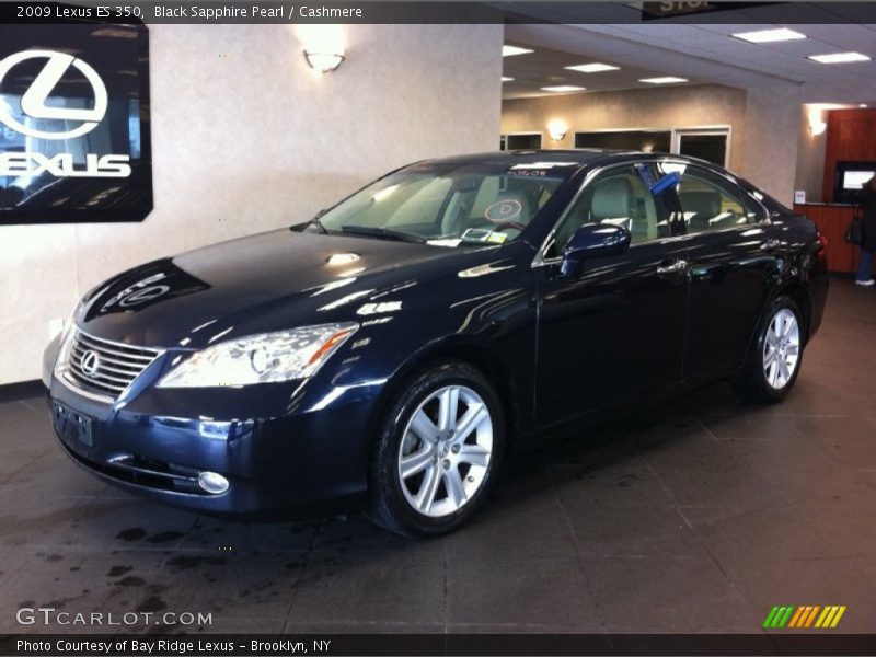 Black Sapphire Pearl / Cashmere 2009 Lexus ES 350