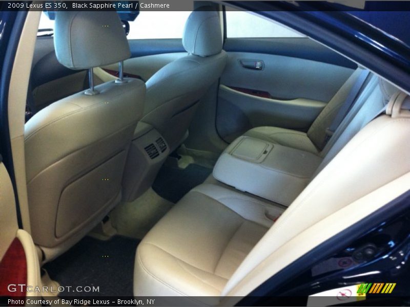 Black Sapphire Pearl / Cashmere 2009 Lexus ES 350