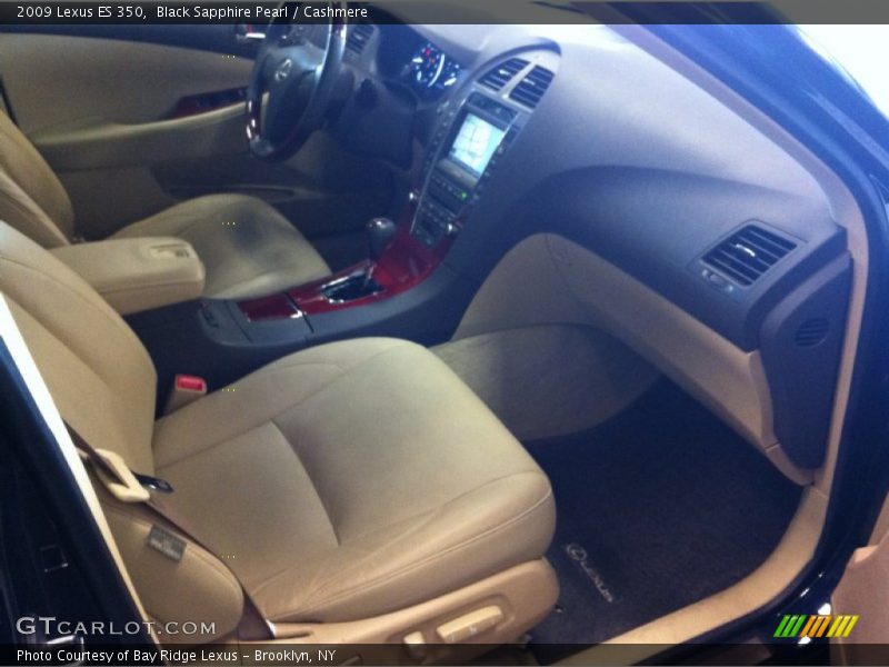 Black Sapphire Pearl / Cashmere 2009 Lexus ES 350