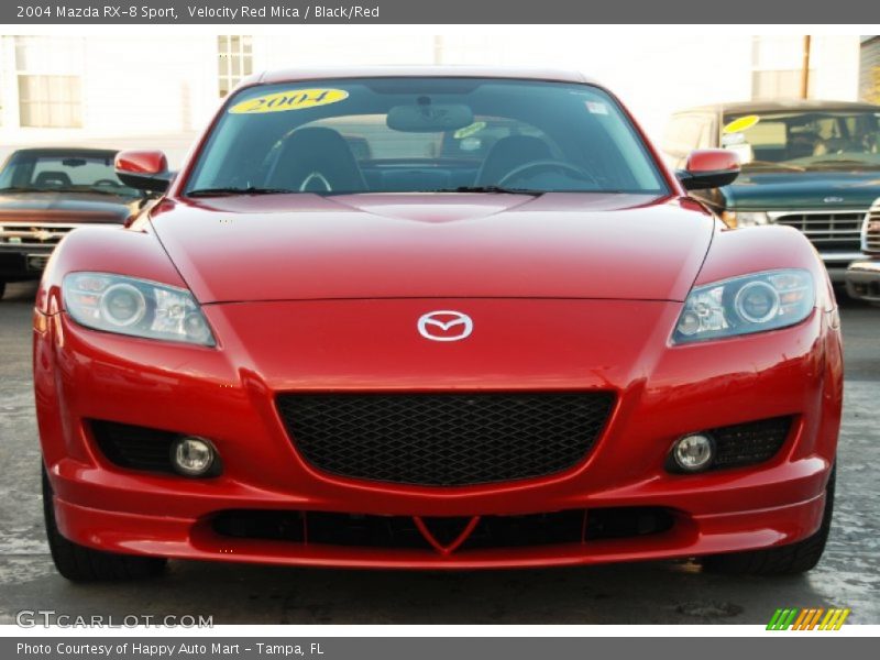 Velocity Red Mica / Black/Red 2004 Mazda RX-8 Sport