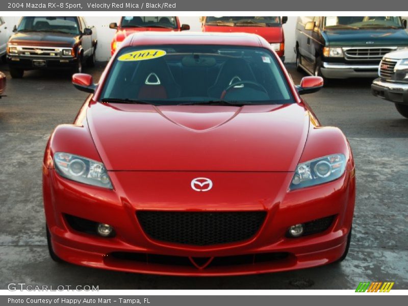 Velocity Red Mica / Black/Red 2004 Mazda RX-8 Sport
