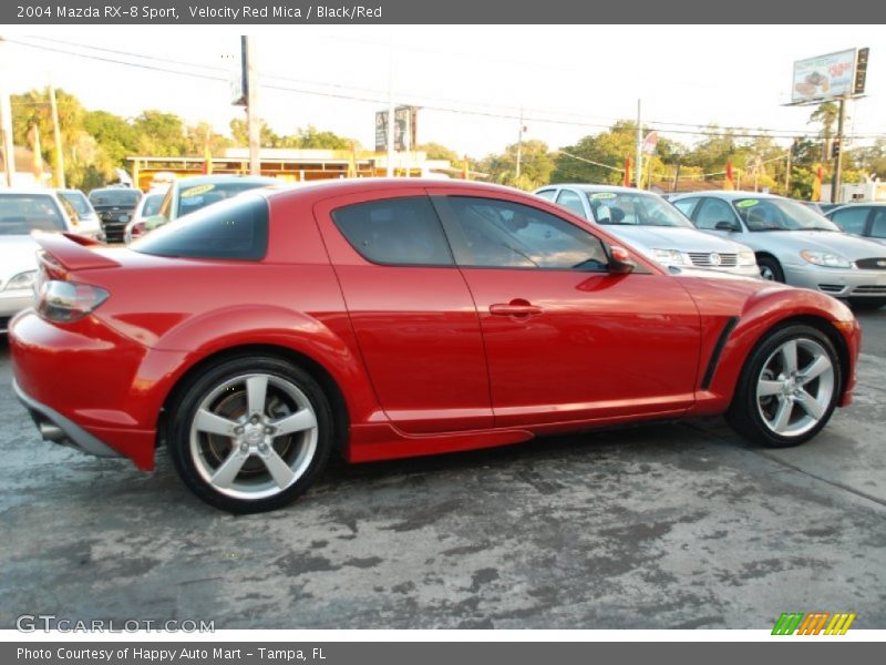 Velocity Red Mica / Black/Red 2004 Mazda RX-8 Sport