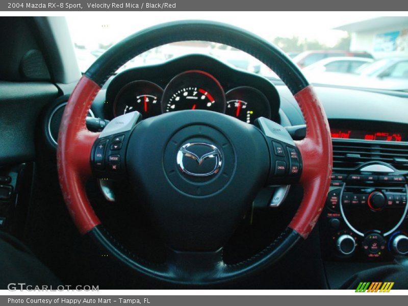 Velocity Red Mica / Black/Red 2004 Mazda RX-8 Sport
