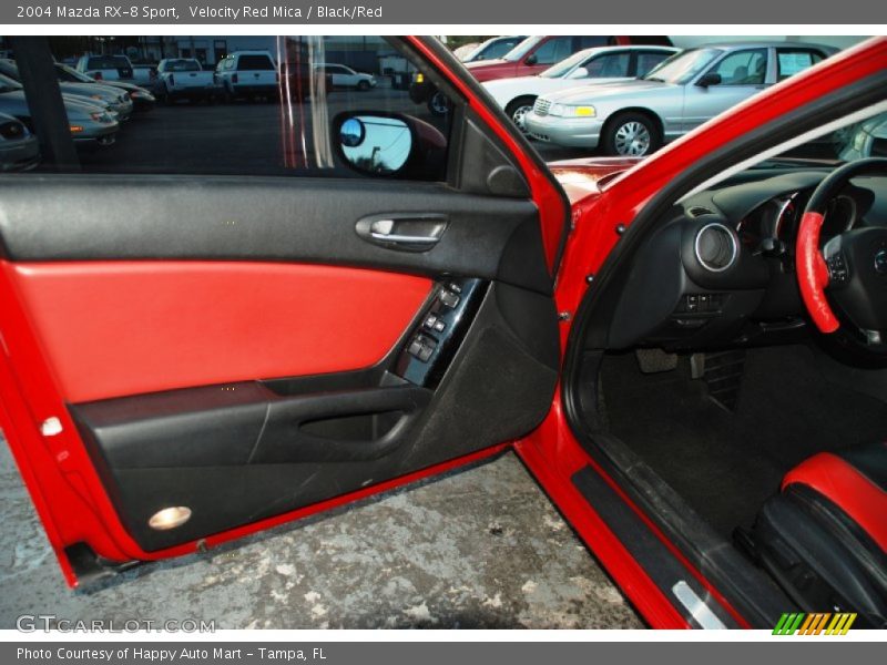 Velocity Red Mica / Black/Red 2004 Mazda RX-8 Sport