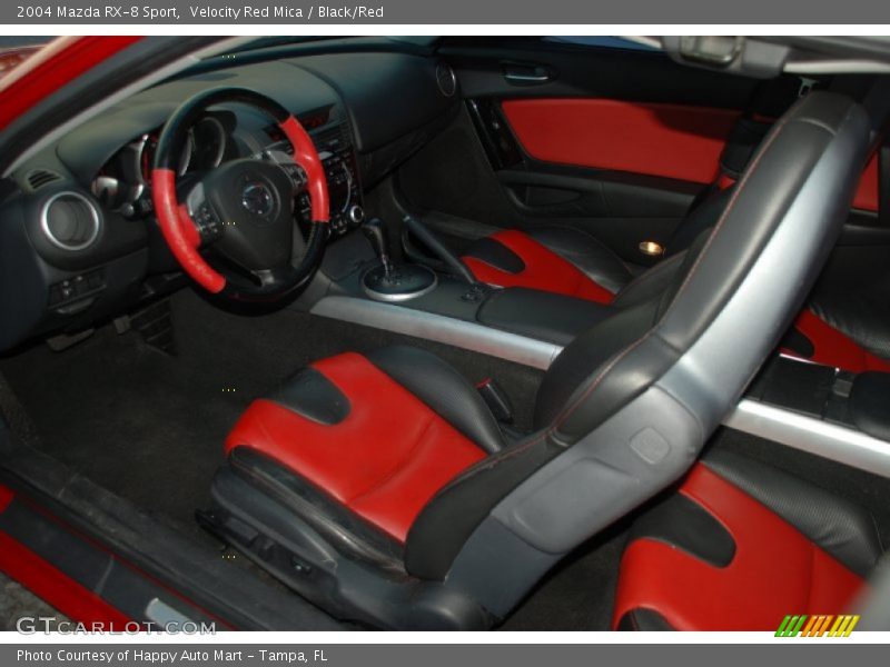 Velocity Red Mica / Black/Red 2004 Mazda RX-8 Sport