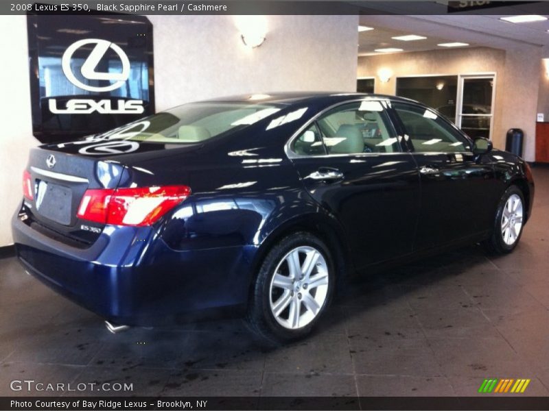 Black Sapphire Pearl / Cashmere 2008 Lexus ES 350