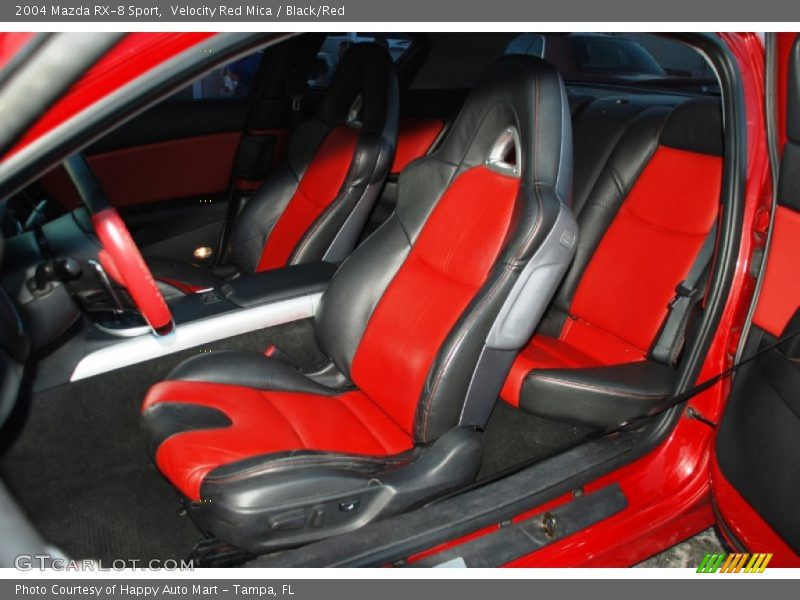  2004 RX-8 Sport Black/Red Interior