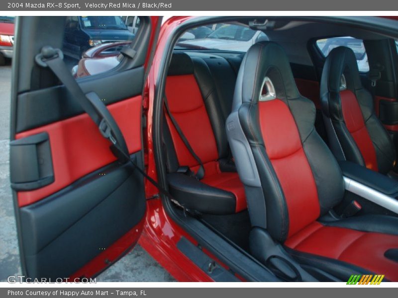 Velocity Red Mica / Black/Red 2004 Mazda RX-8 Sport