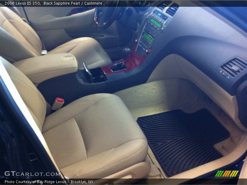 Black Sapphire Pearl / Cashmere 2008 Lexus ES 350