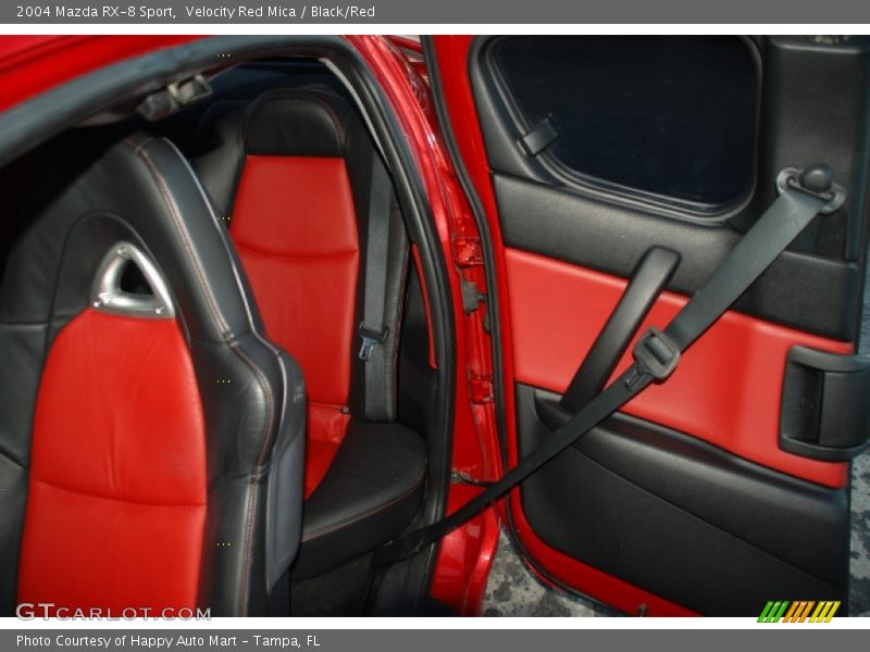 Velocity Red Mica / Black/Red 2004 Mazda RX-8 Sport