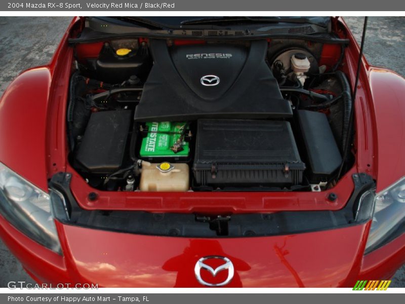 Velocity Red Mica / Black/Red 2004 Mazda RX-8 Sport
