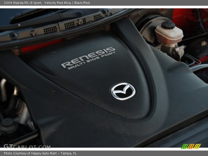 Velocity Red Mica / Black/Red 2004 Mazda RX-8 Sport