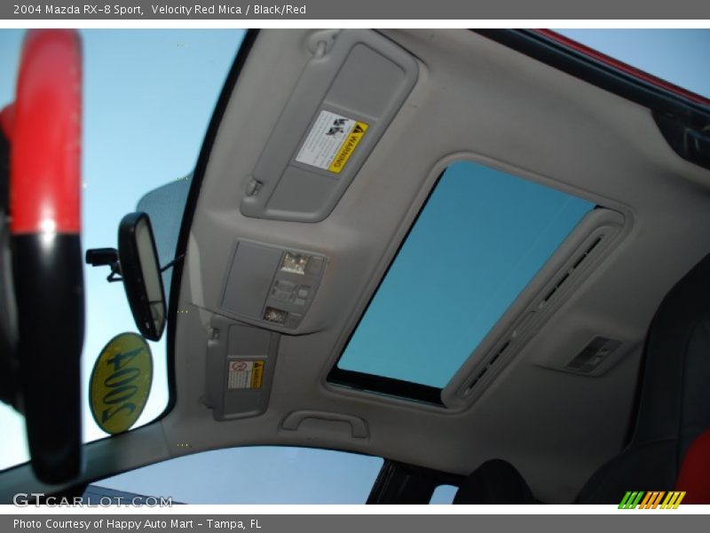 Velocity Red Mica / Black/Red 2004 Mazda RX-8 Sport