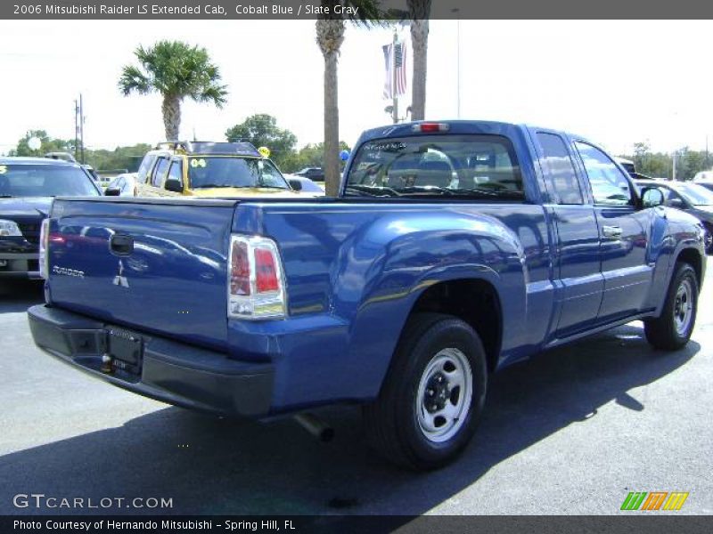 Cobalt Blue / Slate Gray 2006 Mitsubishi Raider LS Extended Cab