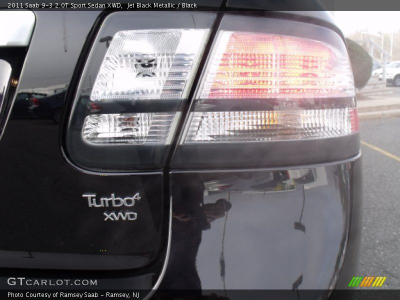 Jet Black Metallic / Black 2011 Saab 9-3 2.0T Sport Sedan XWD