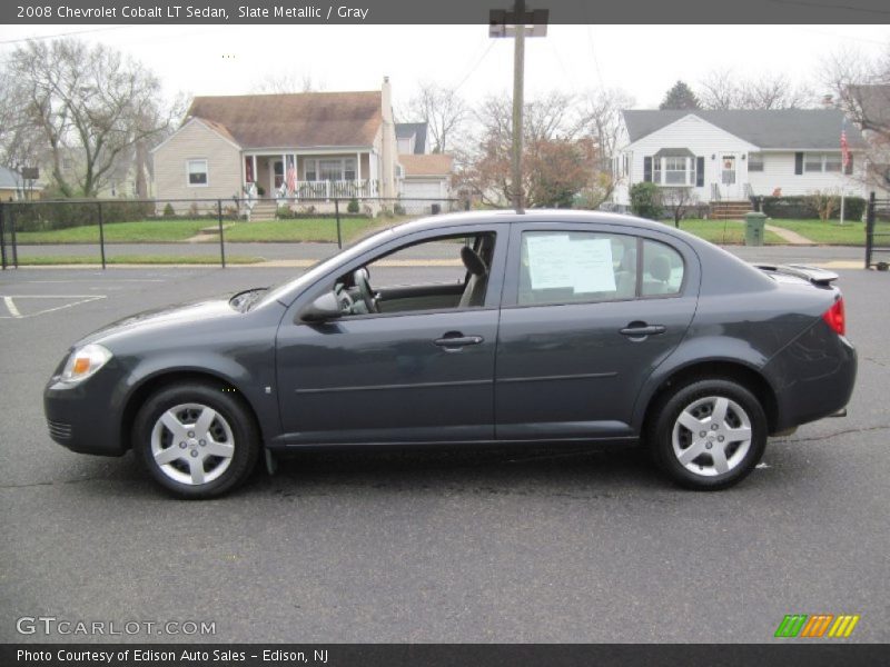 Slate Metallic / Gray 2008 Chevrolet Cobalt LT Sedan
