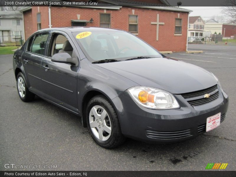 Slate Metallic / Gray 2008 Chevrolet Cobalt LT Sedan