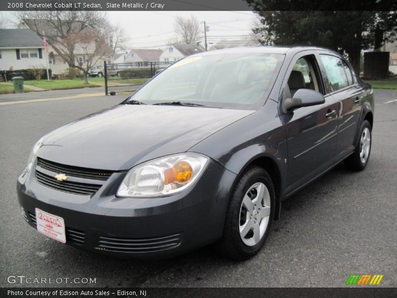 Slate Metallic / Gray 2008 Chevrolet Cobalt LT Sedan