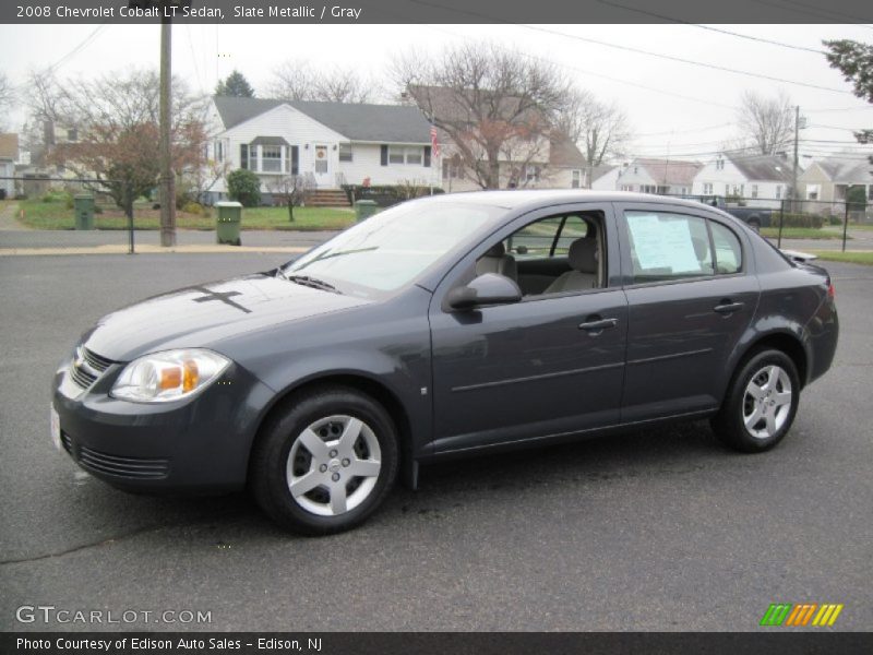 Slate Metallic / Gray 2008 Chevrolet Cobalt LT Sedan